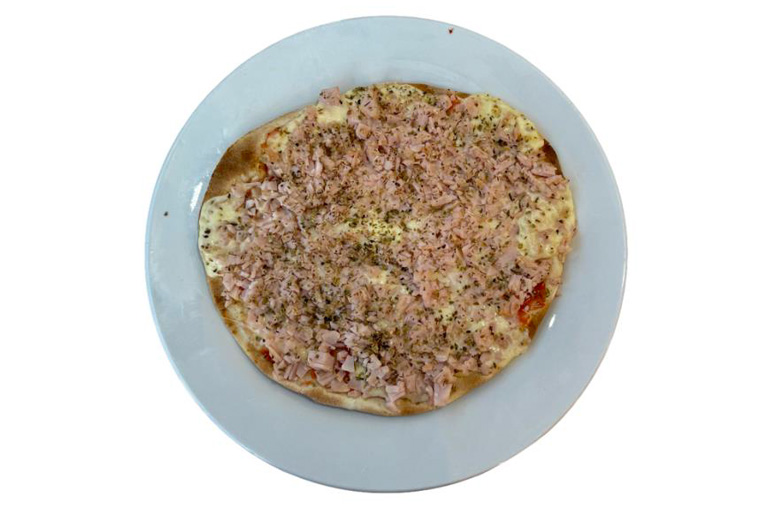 PITA PIZZA con Queso y Pavo